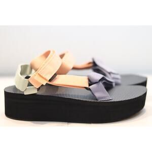 Teva Pastel Strappy Platform Sandals